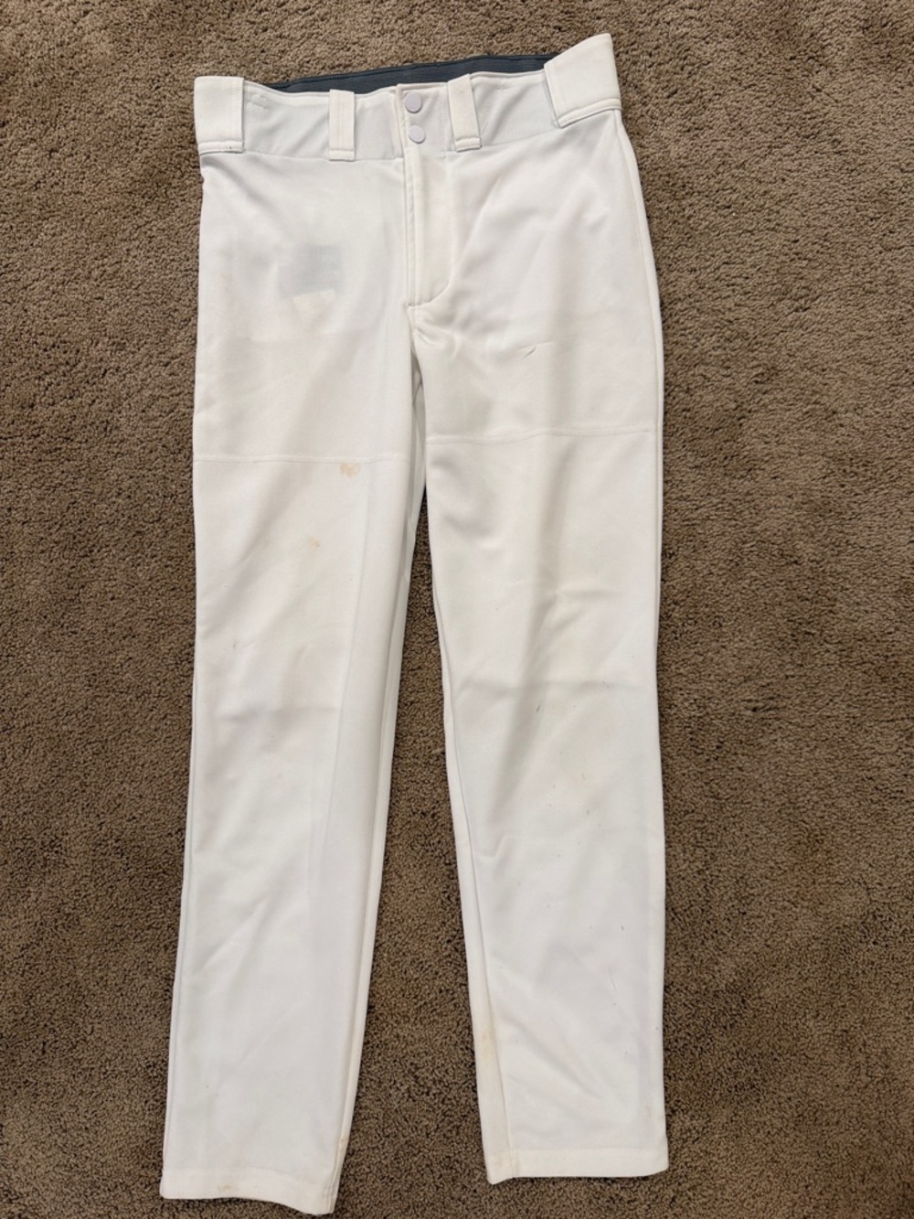 Mizuno Kids White Baseball/Softball Pants